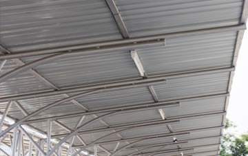 installing Higher Croft metal roofing